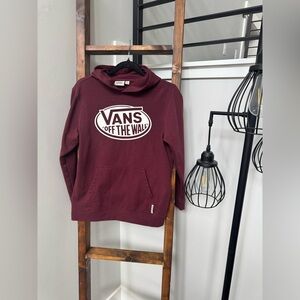 Vans Kids Maroon Hoodie